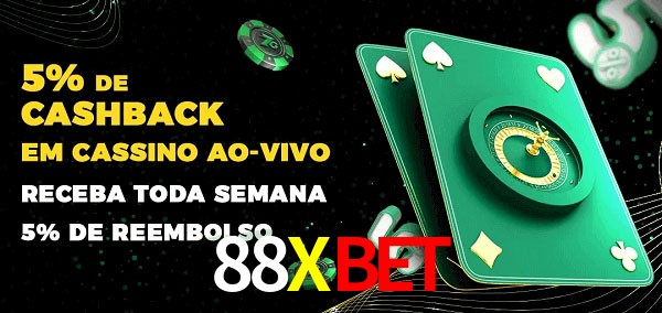 Promoções do cassino ao Vivo 88XBET